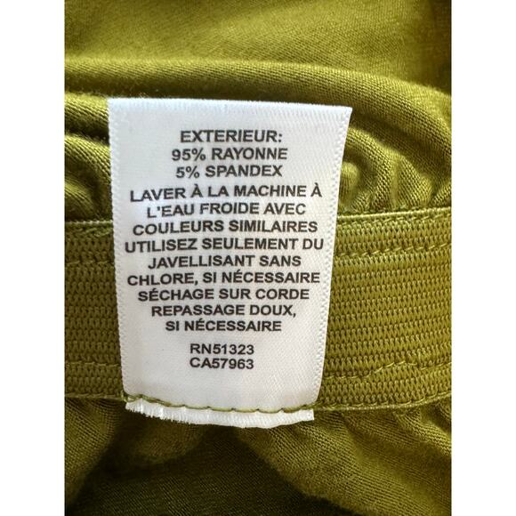 New ~ HALOGEN ~Ruched Jersey Pencil Skirt Size XXS - Picture 6 of 9